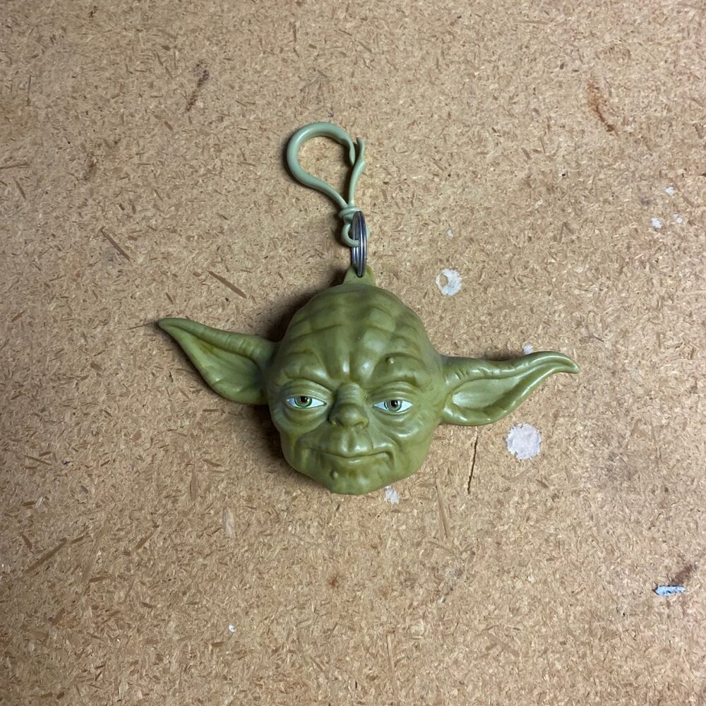 VTG 1999 Star Wars "Yoda" Clop On Coin Purse Applause 6"